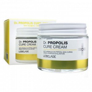 Lebelage Антивозрастной питательный крем с прополисом Dr. Propolis Cure Cream, 70 мл