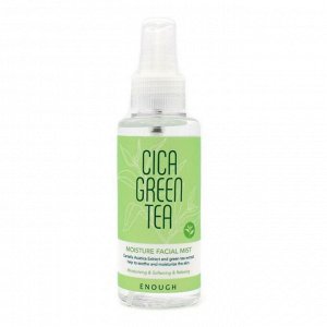 Enough Увлажняющий мист с экстрактом зеленого чая Cica Green Tea Moisture Facial Mist, 100 мл