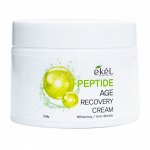 Крем для лица Ekēl Age Recovery Peptide отбеливающий антивозрастной с пептидами, банка 100г