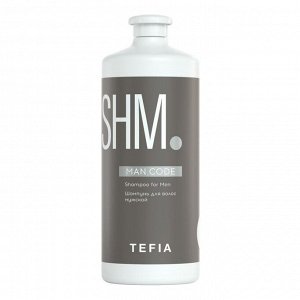 TEFIA Man.Code Шампунь для волос мужской / Shampoo for Men, 1000 мл EXPS