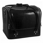 Kristaller Сумка-чемодан для маникюра, черный