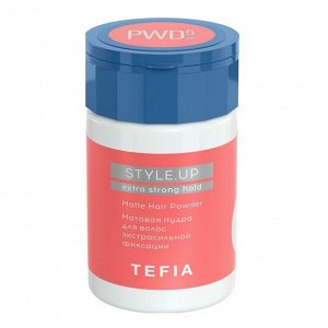 TEFIA Style.Up Матовая пудра для волос экстрасильной фиксации / Matte Hair Powder Extra Strong Hold, 8 г EXPS