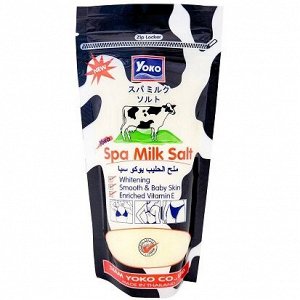 Скраб для тела солевой с молоком YOKO 300 гр