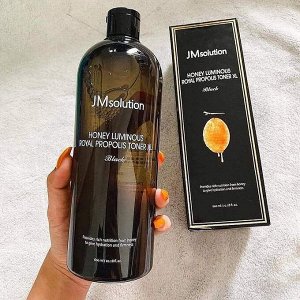 JM SOLUTION HONEY LUMINOUS ROYAL PROPOLIS TONER XL 600ml Тонер для лица с экстрактом прополиса 600мл