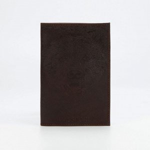 Обложка для паспорта, цвет коричневый 7449918