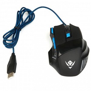 Мышь оптическая Nakatomi Gaming mouse MOG-21U (black) игровая