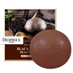 Мыло с черным чесноком Deoproce Black GArlic Reaging Soap, 100гр