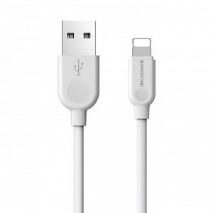 Кабель USB - Apple lightning Borofone BX14 LinkJet, 300 см, (white)