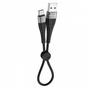 Кабель USB - Type-C Borofone BX32 Munificent  25см 3A (black)