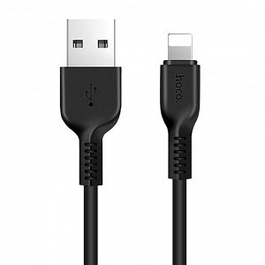 Кабель USB - Apple lightning Hoco X13 Easy, 100 см. (black)