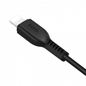 Кабель USB - Apple lightning Hoco X13 Easy  100см 2A (black)