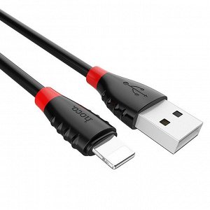 Кабель USB - Apple lightning Hoco X27 Excellent  120см 2,4A (black)