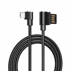 Кабель USB - micro USB Hoco U37  120см 2,4A (black)