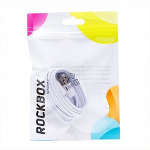 Кабель USB - Type-C RockBox  100см 1,5A (white)