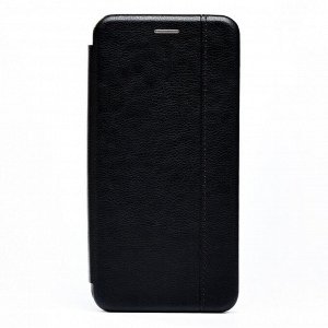 Чехол-книжка BC002 для "Xiaomi Redmi 10" (black) откр.вбок