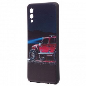 Чехол-накладка SC185 для "Samsung SM-A022 Galaxy A02" (black/red) (013)