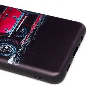 Чехол-накладка SC185 для "Samsung SM-A022 Galaxy A02" (black/red) (013)