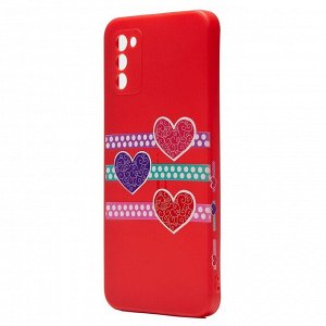 Чехол-накладка - SC246 для "Samsung SM-A025 Galaxy A02s" (001) (red)