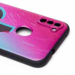 Чехол-накладка - SC220 для "Samsung SM-A115 Galaxy A11/SM-M115 Galaxy M11" (001) (pink/turquoise)