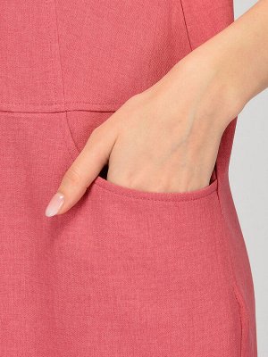 Платье. Цвет: коралловый