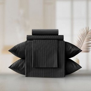 Комплект наволочек. Цвет: Black