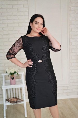 Платье женское 6502001 - Черное