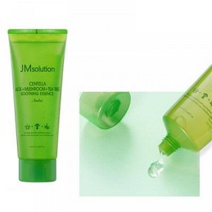 JM SOLUTION CENTELLA ALOE+MUSHROOM+TEA TREE MASK&#038;SHOOTING ESSENCE SPECIAL SEТ Набор маска+эссенция