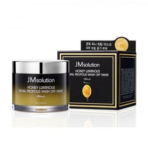 JM SOLUTION HONEY LUMINOUS ROYAL PROPOLIS WASH OFF MASK 80g Маска для лица с медовым комплексом 80г