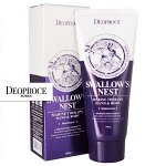 Крем для рук и тела с экстрактом ласточкиного гнезда Deoproce Swallow&#039;s Nest Marine Therapy Hand &amp; Body, 100г
