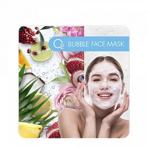 Маска для лица пузырьковая с кислородным действием/ BUBBLE FACE MASK MG&TF