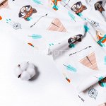 Ткань сатин 100% хлопок 0,5*1,6м