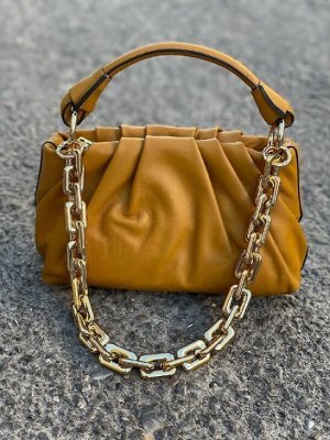 Сумка с цепочкой AB.Z · Pelle · 21-11 (860) ocra