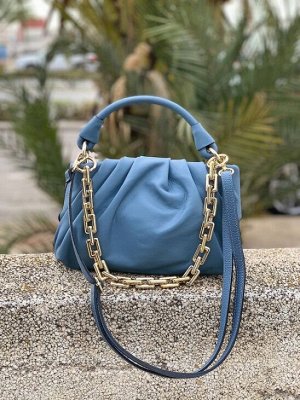 Сумка с цепочкой AB.Z · Pelle · 21-11 (860) azul
