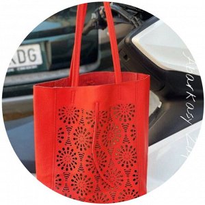 Сумка-шоппер PELLE 16/05 LÁSER FLOR CORAL