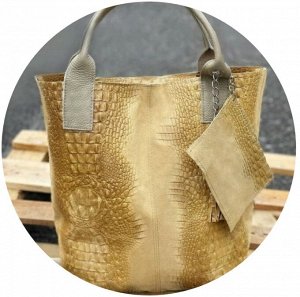Сумка-шоппер Pelle 1607 Coco Ocre