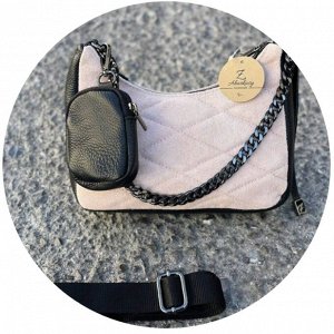 Сумка с цепочкой AB.Z · Pelle · 21-19 (370) NUDE