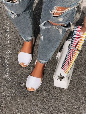 АБАРКАСЫ - ZAPATOS AB. Zapatos 320 blanco
