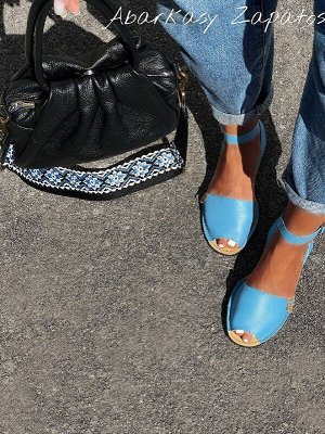 АБАРКАСЫ - ZAPATOS AB. Zapatos 320 SKY BLUE