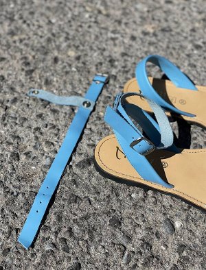 АБАРКАСЫ - ZAPATOS AB. Zapatos 320 SKY BLUE