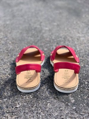 АБАРКАСЫ - ZAPATOS Босоножки от испанского производителья Ab.Zapatos Cruz-Yute FUXIA