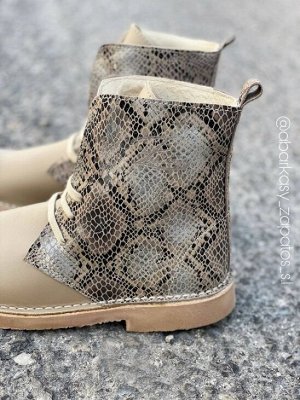 ДЕЗЕРТЫ Ab. Zapatos 27025 serpiente · BEIG