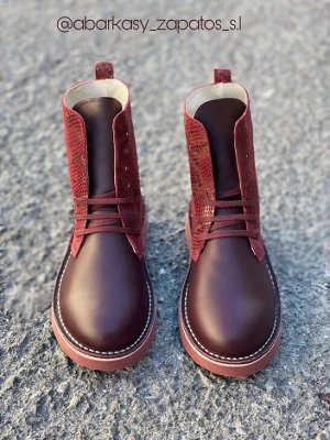 ДЕЗЕРТЫ Ab. Zapatos 27025 serpiente · BURDEOS