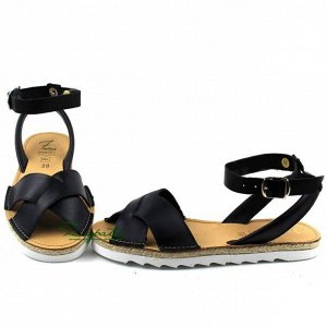АБАРКАСЫ - ZAPATOS Босоножки от испанского производителья Ab.Zapatos Cruz-Yute marino