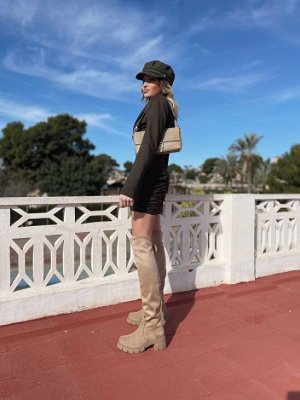 САПОГИ - ПОЛУСАПОГИ Ab.Zapatos Botas-medias 22 Taupe