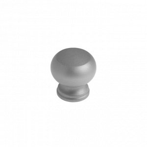 Ручка-кнопка CAPPIO, d=25 мм, цвет матовый серый