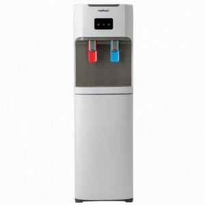 Кулер для воды HOT FROST V115АЕ, напольный, НАГРЕВ/ОХЛАЖДЕНИЕ ЭЛЕКТРОННОЕ, бутыль снизу, 2 крана, серый, 120211506