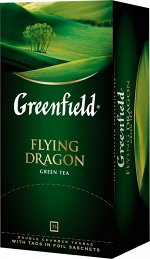 Чай Flying Dragon (2 гр.x  25 х10) -зеленый № 0358-10 *NEW