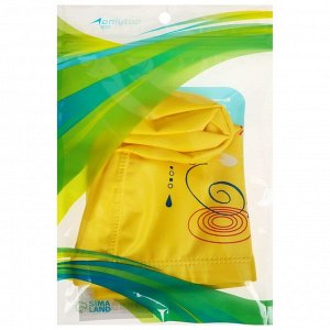 Шапочка для плавания, детская, нейлон, цвет жёлтый