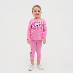 Легинсы лосины детские «Пинки Пай», My Little Pony, рост 98-104