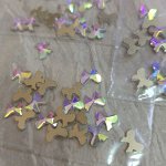 Камни для дизайна с элементом Swarovski  (CRYSTAL LIZERD) 20 шт